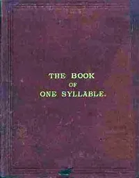 The book of one syllable — Esther Bakewell cover