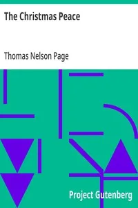 The Christmas Peace: 1908 — Thomas Nelson Page cover