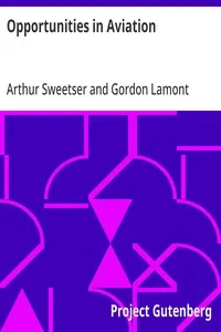 Opportunities in Aviation — Arthur Sweetser cover