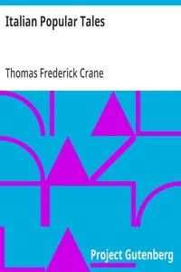 Italian Popular Tales — Thomas Frederick Crane cover