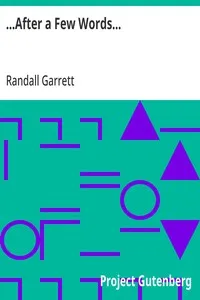 ...After a Few Words... — Randall Garrett cover