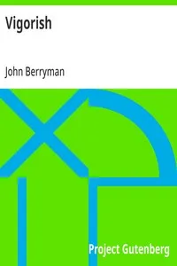 Vigorish — John Berryman cover