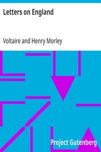 Letters on England — Voltaire cover