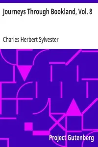 Journeys Through Bookland, Vol. 8 — Charles Herbert Sylvester cover