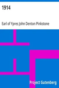 1914 — John Denton Pinkstone, Earl of Ypres French cover