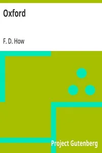 Oxford — F. D. (Frederick Douglas) How cover