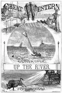 Up the River; or, Yachting on the Mississippi — Oliver Optic cover