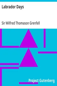 Labrador Days: Tales of the Sea Toilers — Wilfred Thomason, Sir Grenfell cover