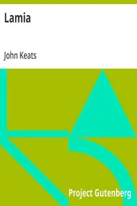 Lamia — John Keats cover