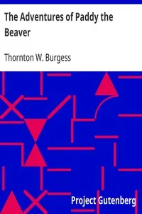 The Adventures of Paddy the Beaver — Thornton W. (Thornton Waldo) Burgess cover
