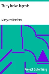 Thirty Indian legends — Margaret Bemister cover