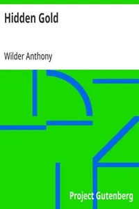 Hidden Gold — Wilder Anthony cover