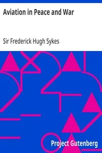 Aviation in Peace and War — Frederick Hugh, Sir Sykes cover