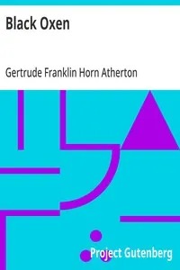 Black Oxen — Gertrude Franklin Horn Atherton cover