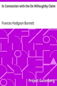 In Connection with the De Willoughby Claim — Frances Hodgson Burnett cover