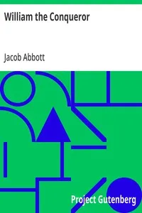 William the Conqueror: Makers of History — Jacob Abbott cover