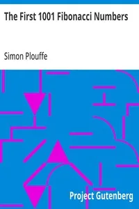 The First 1001 Fibonacci Numbers — Anonymous cover