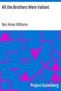 All the Brothers Were Valiant — Ben Ames Williams cover