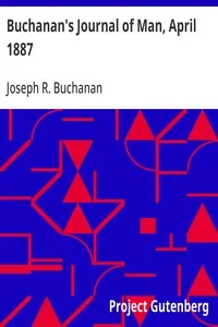 Buchanan's Journal of Man, April 1887: Volume 1, Number 3 — Anonymous cover