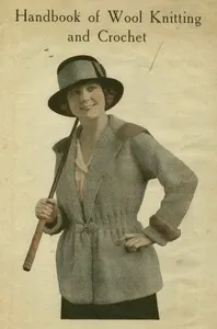 Handbook of Wool Knitting and Crochet — Anonymous cover
