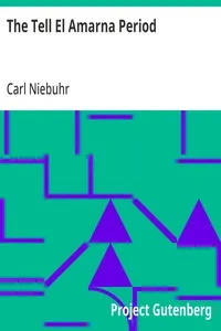 The Tell El Amarna Period — Carl Niebuhr cover