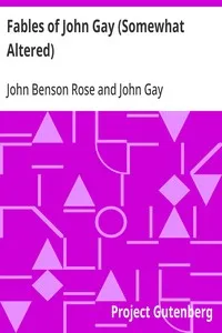 Fables of John Gay (Somewhat Altered) — John Gay cover