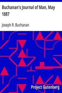 Buchanan's Journal of Man, May 1887: Volume 1, Number 4 — Anonymous cover