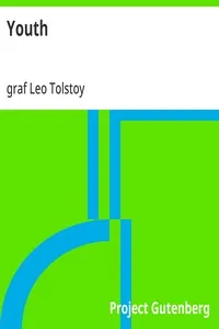 Youth — Leo, graf Tolstoy cover