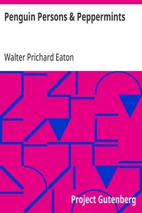 Penguin Persons & Peppermints — Walter Prichard Eaton cover