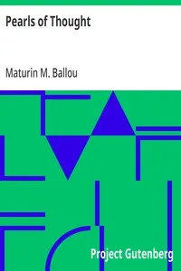 Pearls of Thought — Maturin M. (Maturin Murray) Ballou cover