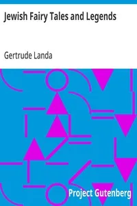Jewish Fairy Tales and Legends — Gertrude Landa cover