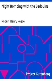 Night Bombing with the Bedouins — Robert Henry Reece cover