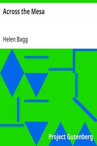 Across the Mesa — Helen Bagg cover