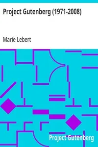Project Gutenberg (1971-2008) — Marie Lebert cover