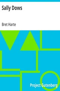 Sally Dows — Bret Harte cover