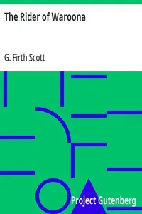 The Rider of Waroona — G. Firth Scott cover