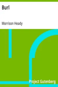 Burl — Morrison Heady cover