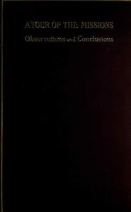 A Tour of the Missions: Observations and Conclusions — Augustus Hopkins Strong cover