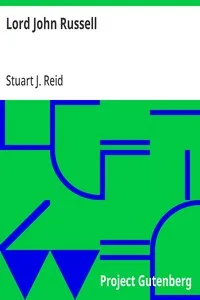 Lord John Russell — Stuart J. (Stuart Johnson) Reid cover