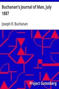 Buchanan's Journal of Man, July 1887: Volume 1, Number 6 — Anonymous cover