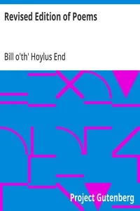 Revised Edition of Poems — Bill o'th' Hoylus End cover