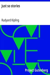 Just so stories — Rudyard Kipling cover