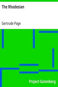 The Rhodesian — Gertrude Page cover