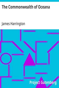 The Commonwealth of Oceana — James Harrington cover