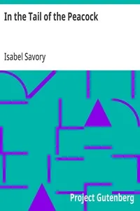 In the Tail of the Peacock — Isabel Savory cover