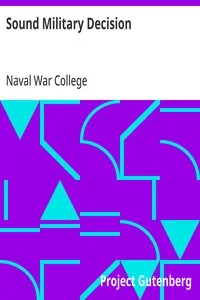 Sound Military Decision — Naval War College (U.S.) cover