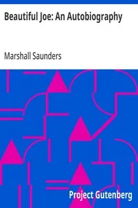 Beautiful Joe: An Autobiography — Marshall Saunders cover