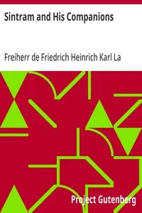 Sintram and His Companions — Friedrich Heinrich Karl, Freiherr de La Motte-Fouqué cover