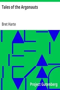 Tales of the Argonauts — Bret Harte cover