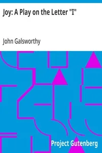 Joy: A Play on the Letter "I" cover